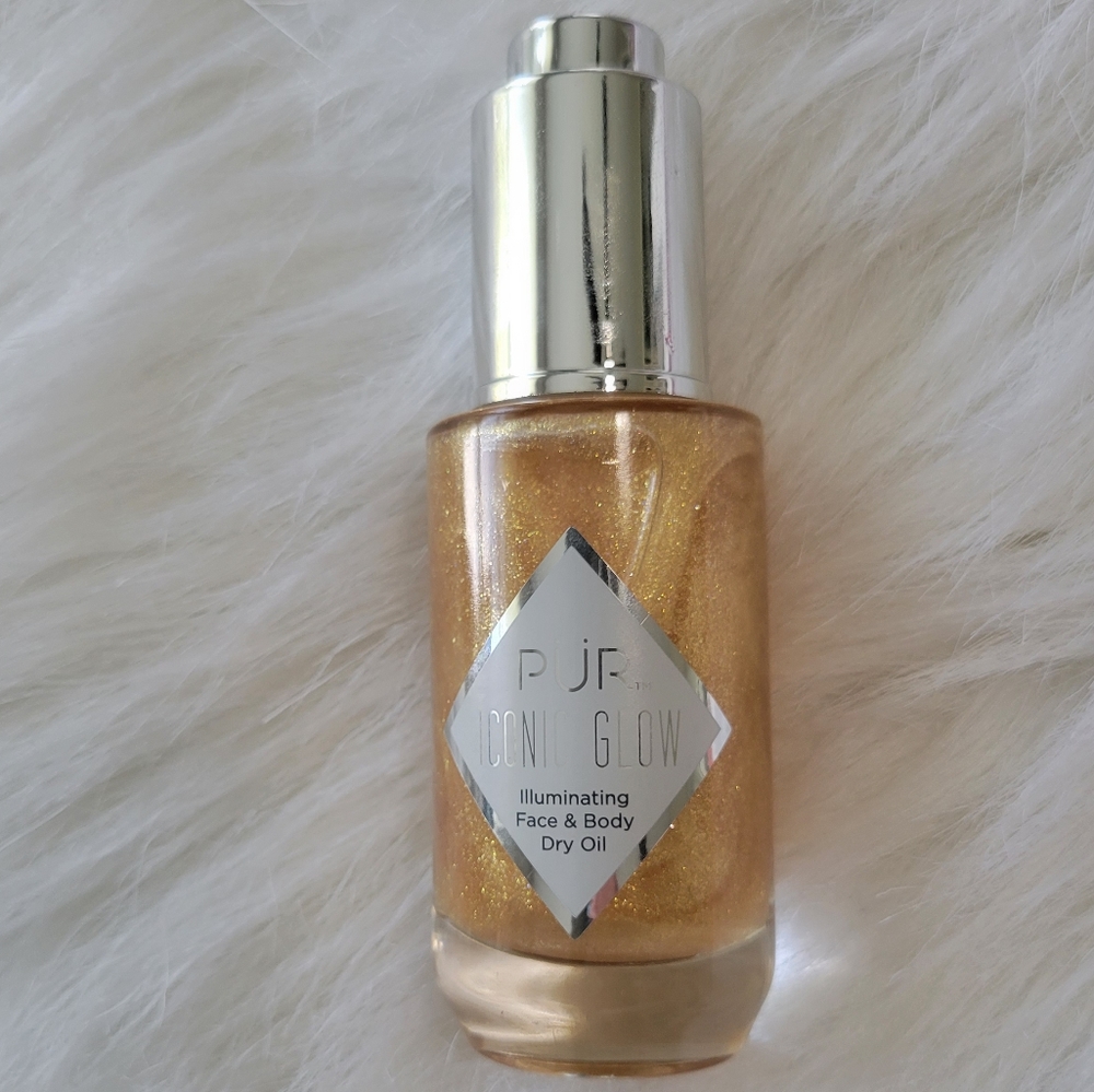 PUR ICONIC GLOW Illuminating Face & Body Dry Oil NIB Full Size NWT